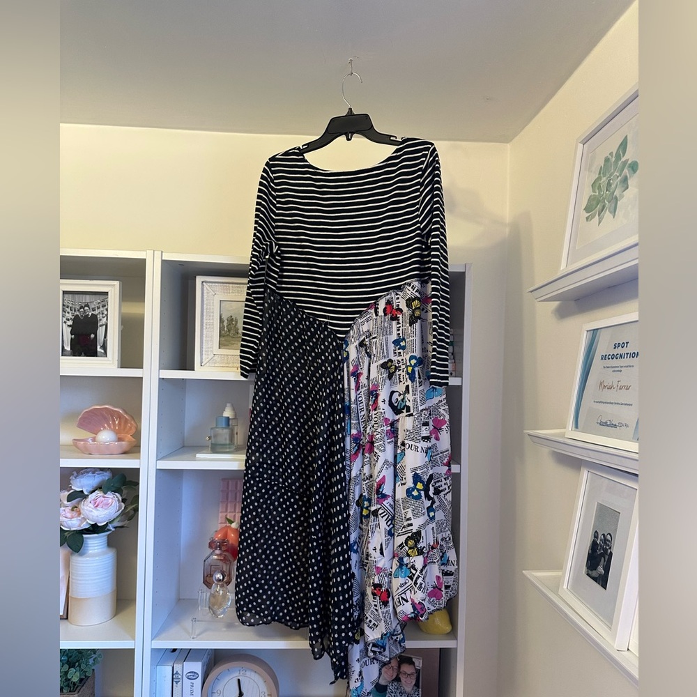 Custom Patchwork Dress - image 4